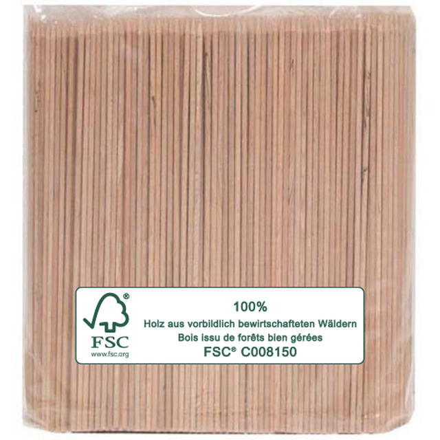 Brochettes hêtre, env. 1000 pcs. 100 x 3 mm