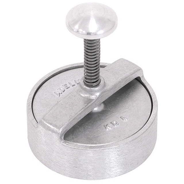 Presse pour hamburger, ronde, aluminium Ø: 125 mm, pour des burgers de 120 -250g