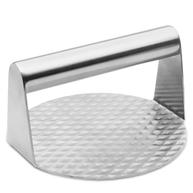 Presse à Smashburger, en inox Ø: 14 cm, ronde, inox