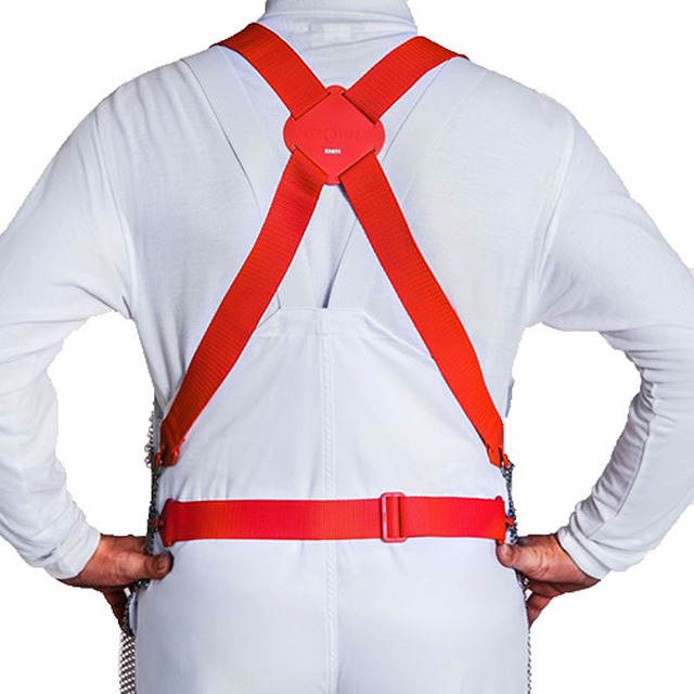 Bretelles pour tablier 78500 60 cm, pp, rouge