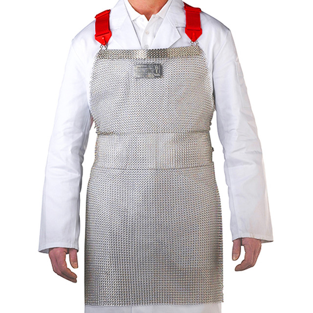 Tablier de protection Ultralight RS 80 x 55 cm, bretelles PP rouge