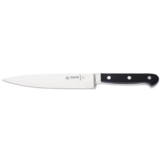 Couteau de chef manche en POM 18 cm, lame étroite, forgée