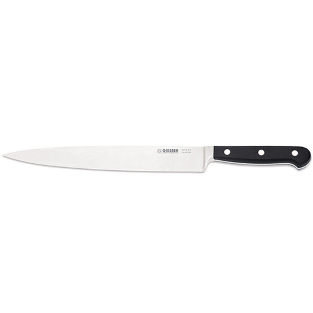 Couteau de chef manche en POM 23 cm, lame étroite, forgée